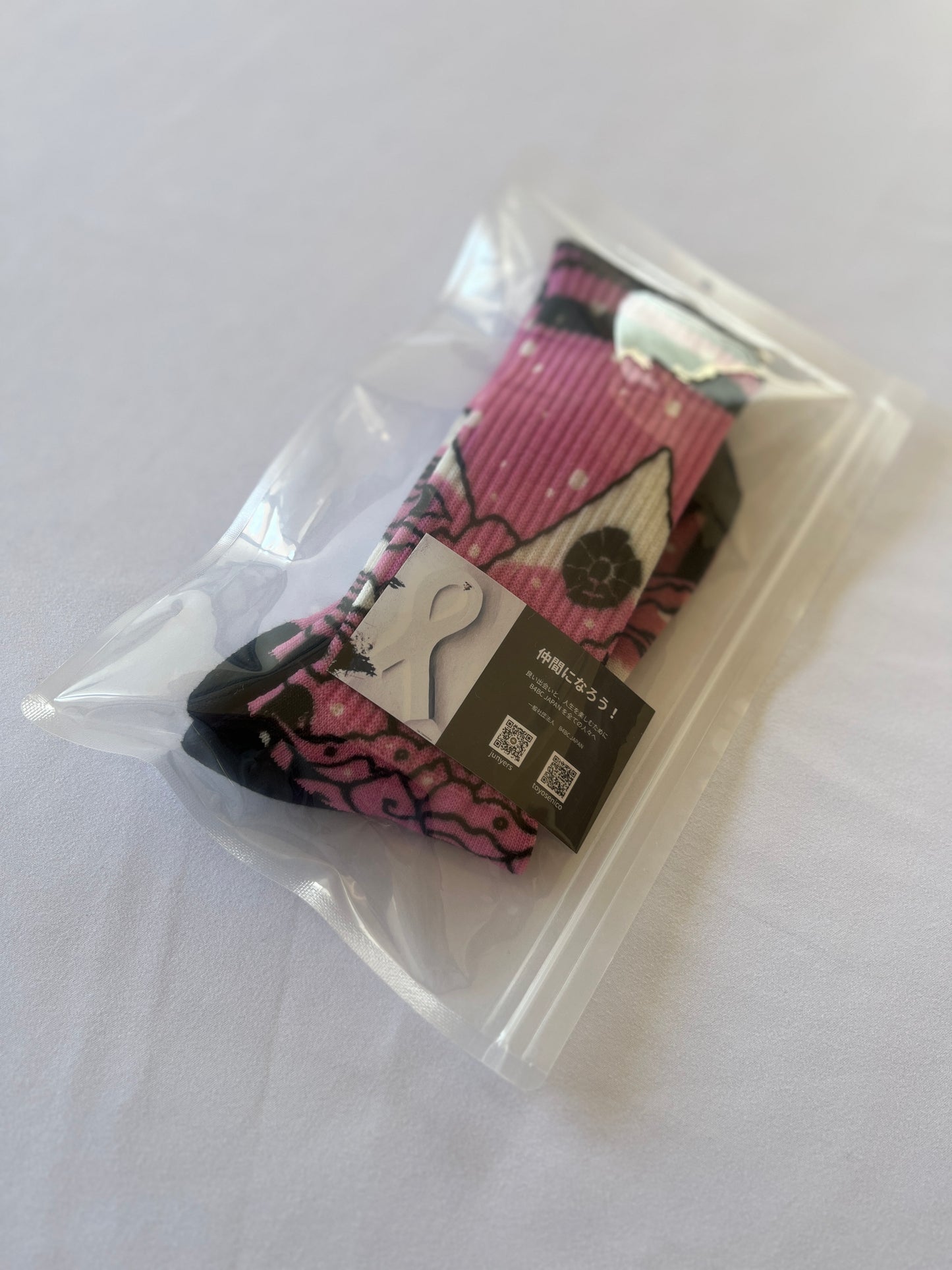 B4BC Japan × junyers コラボソックス